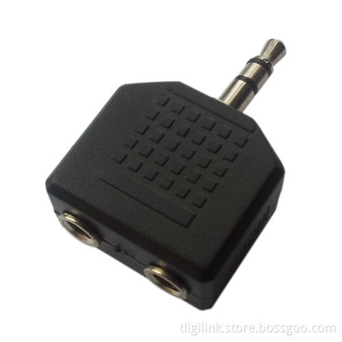 Audio Splitter,can Enjoy Listening 2 Person Together
